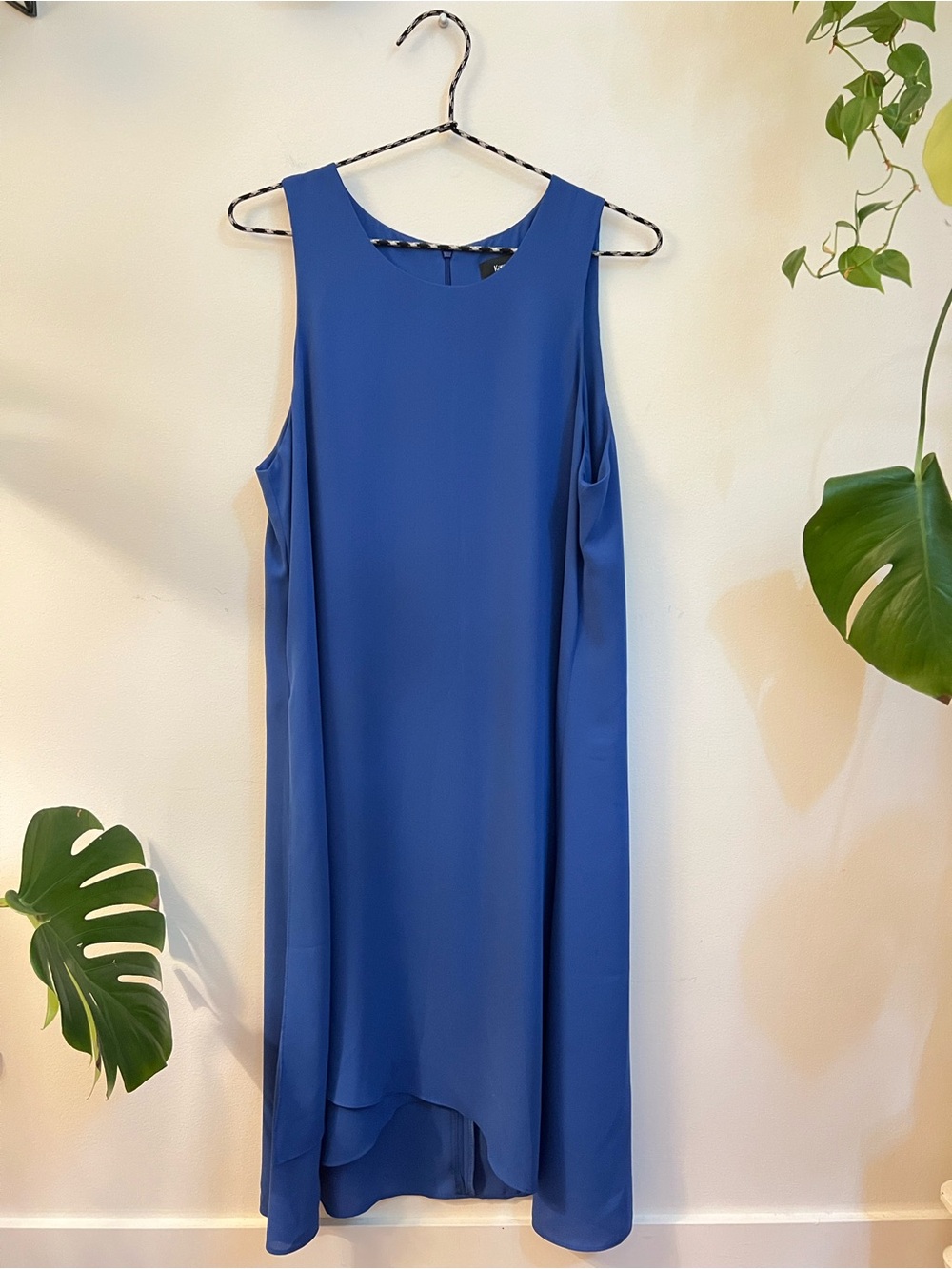 Karen Kane Sleeveless Blue Shift Dress